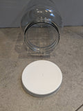 4" Glass Jar - Plain Lid *