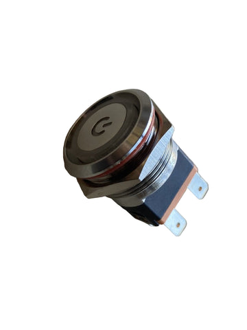 White Unit Power Button *