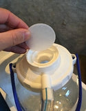 4″ Jar 2 pack with All-In-One Lid**